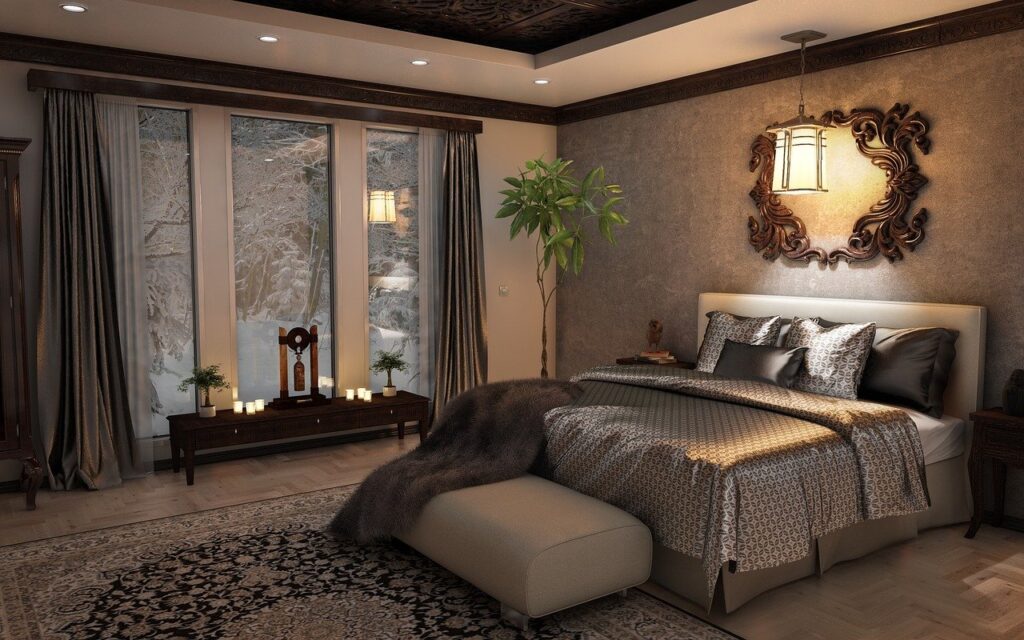 bedroom, interior, design